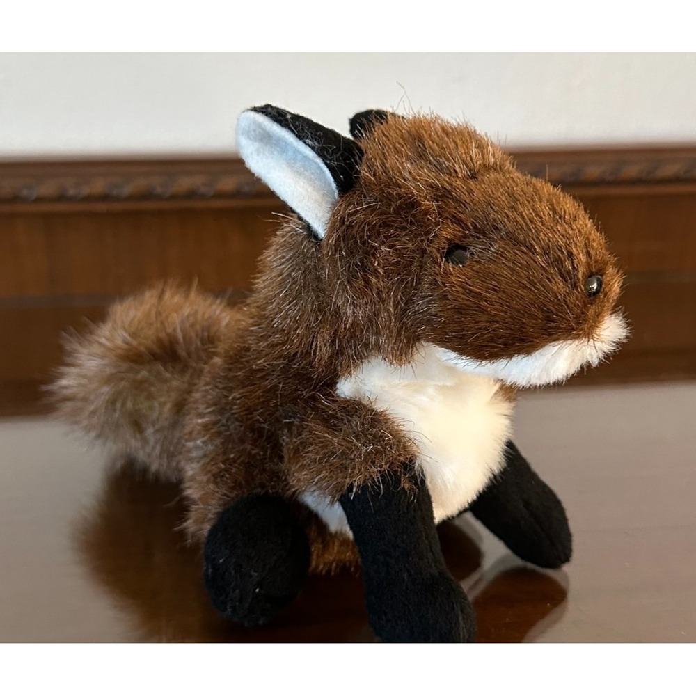 Folkmanis Mini‎ Red Squirrel Finger Puppet Plush Soft Toy Play
